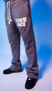 Male Grey Distressed Pants